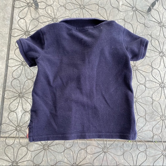 Burberry navy collared shirt for 12 months - Picture 4 of 7